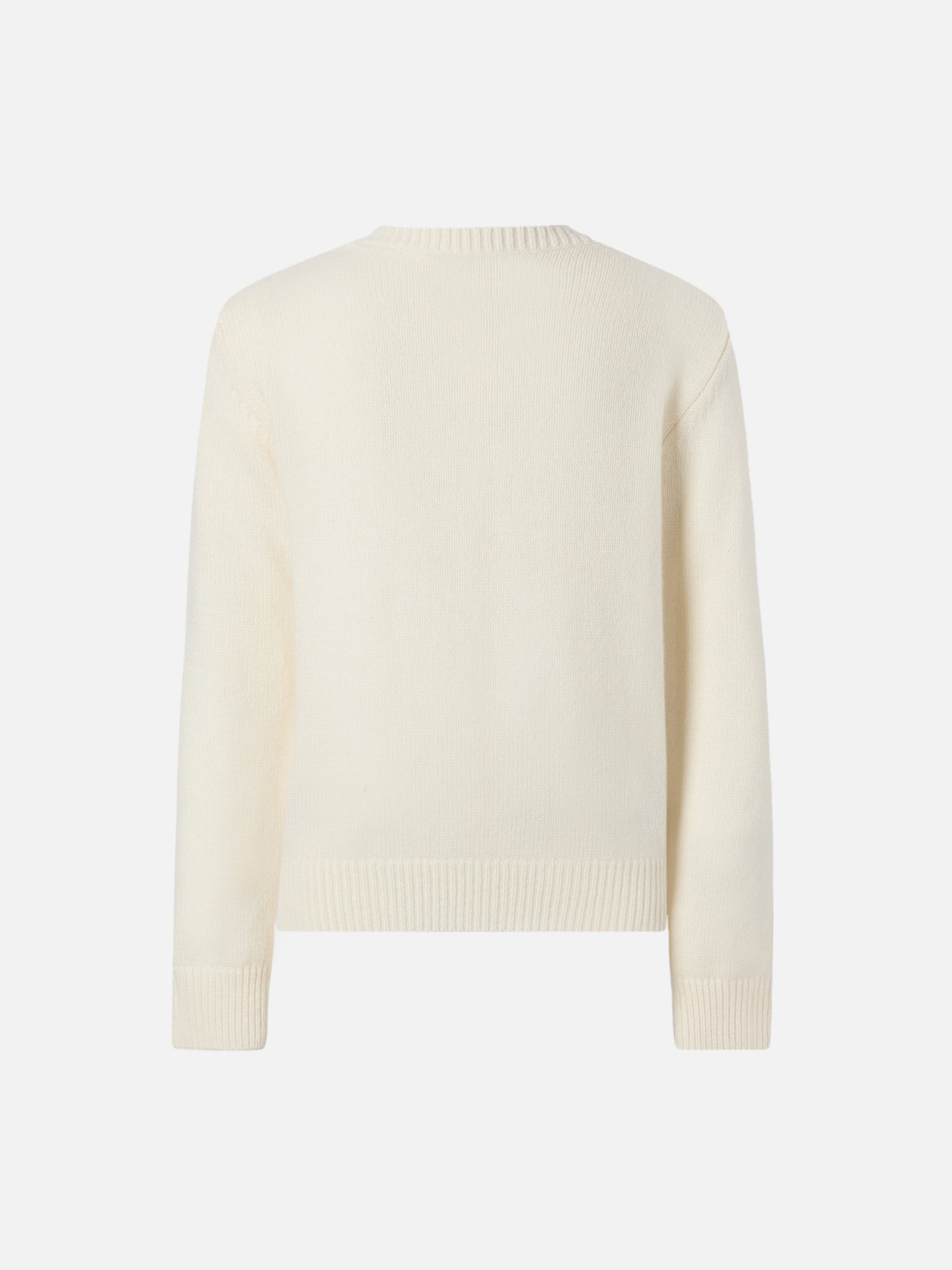 Maglione Princess in misto cashmere con jacquard Piccola Peste