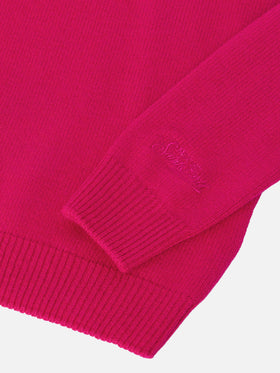 Prinzessinnen-Pullover aus Kaschmirmischung mit Viziata-Jacquard