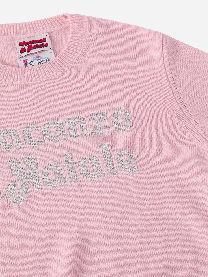 Maglione  Princess in misto cashmere con jacquard lurex Vacanze di Natale | VACANZE DI NATALE