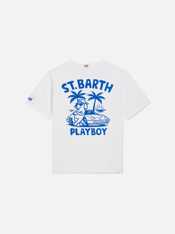 T-shirt Portland Jr avec maxi imprimé Playboy au dos 