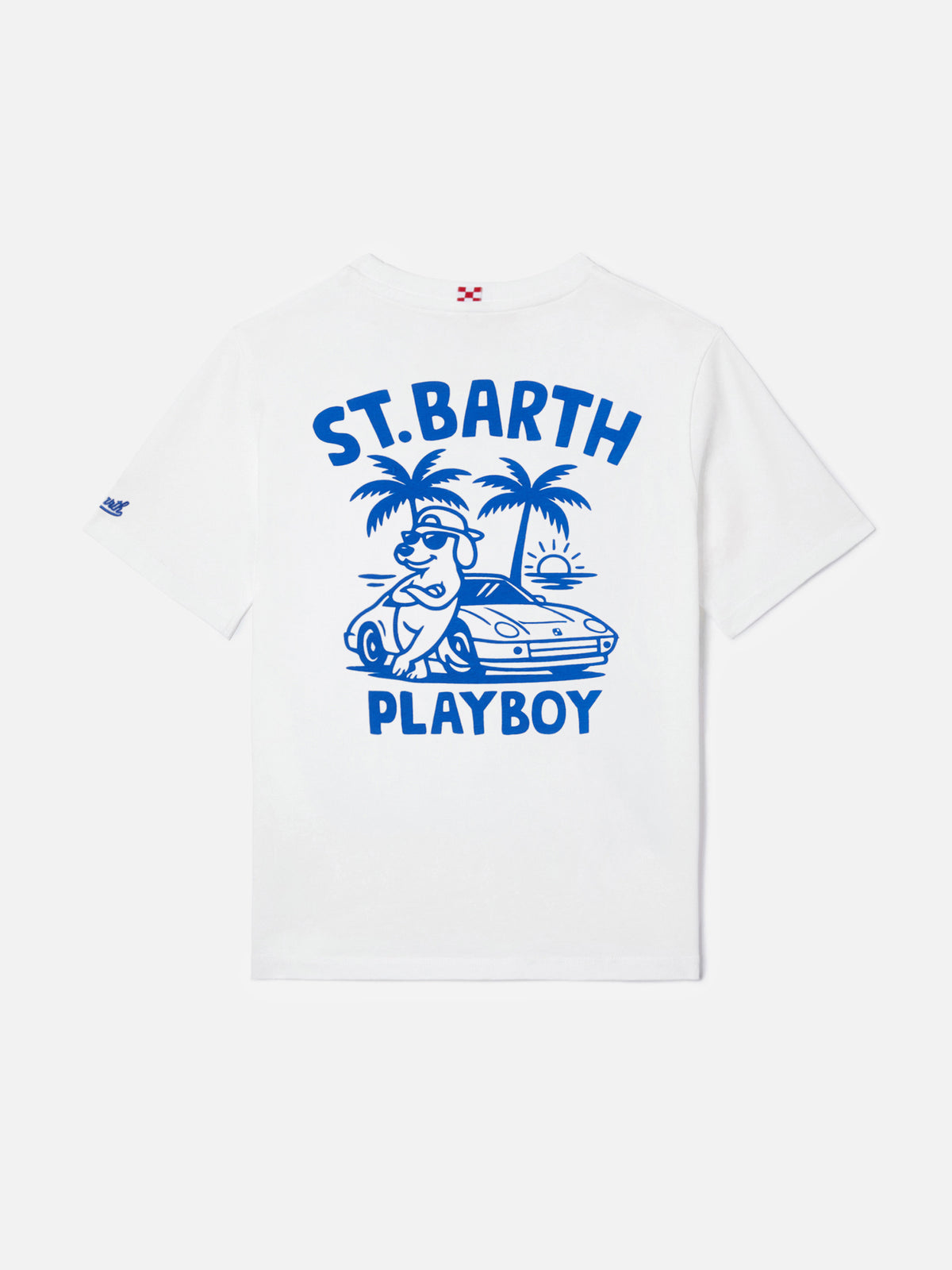 Camiseta Portland Jr con maxi estampado Playboy en la espalda 