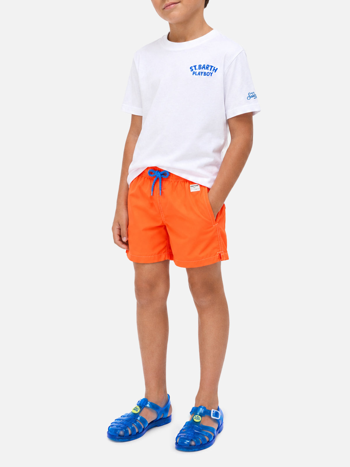 T-shirt Portland Jr con maxi stampa Playboy sul retro