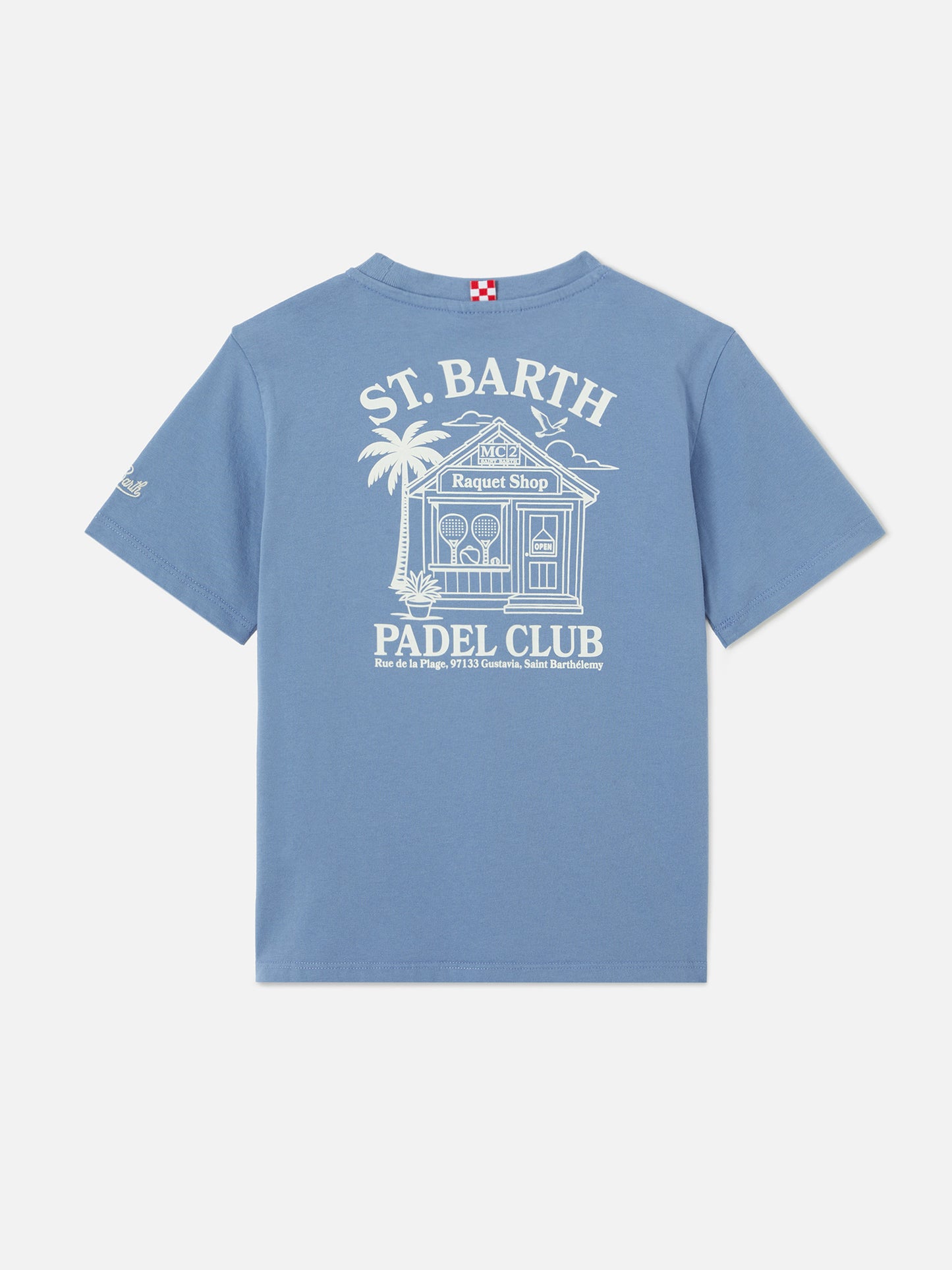 Portland Jr t-shirt with Padel Club maxi print on the back