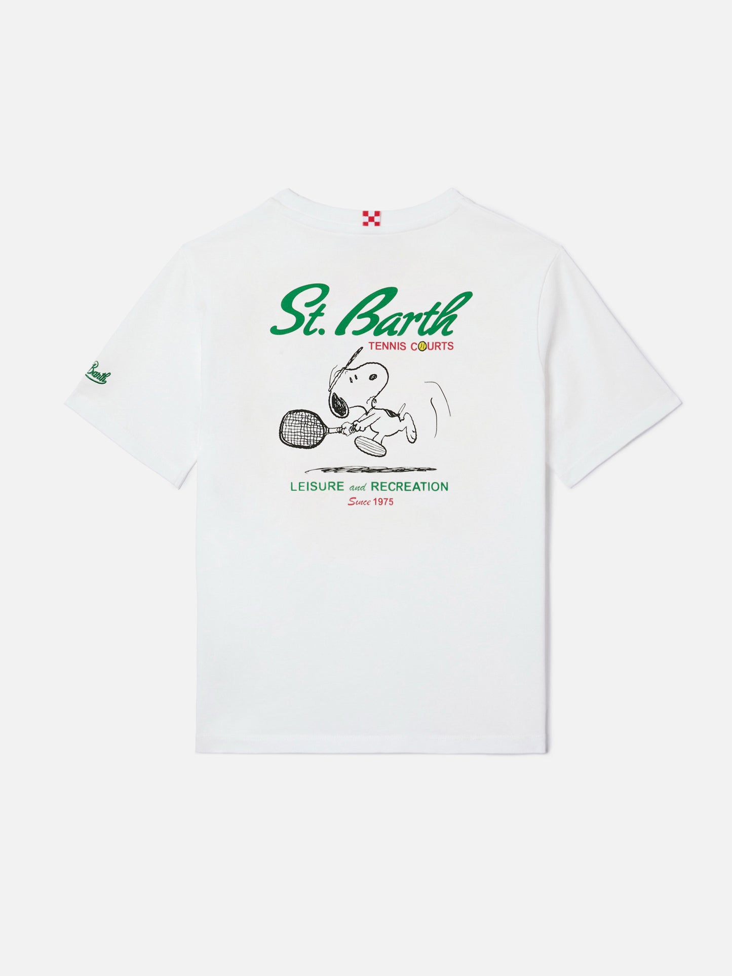 T-shirt Portland Jr con maxi stampa Tennis Courts | Special Edition