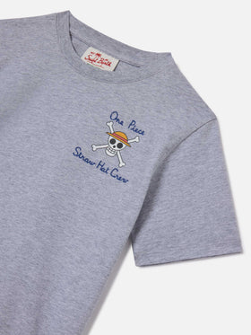 Graues Portland Jr T-Shirt mit Monkey D. Luffy-Print | ONE PIECE SPECIAL EDITION 