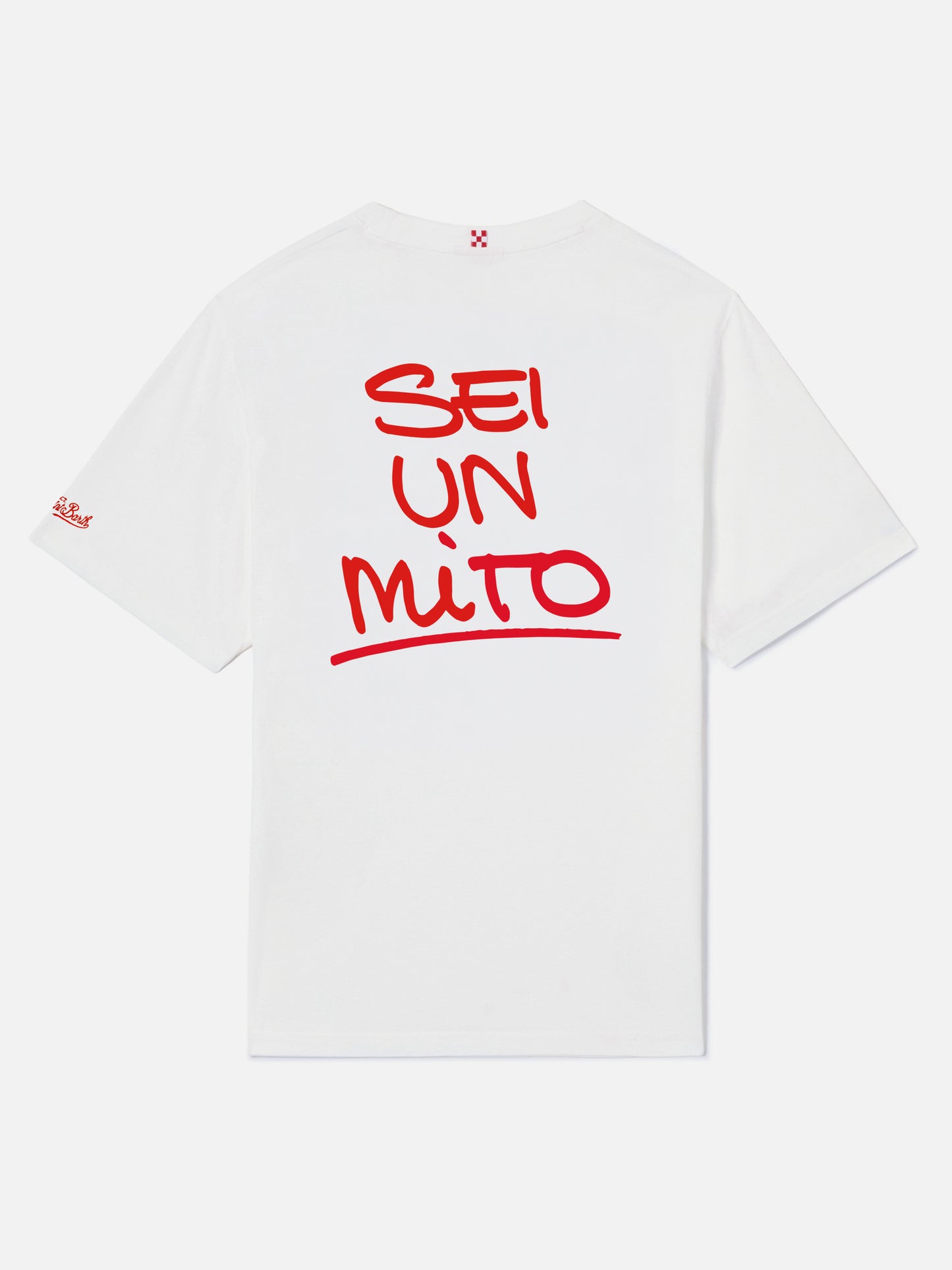 T-shirt Portland bainca con grafica Sei un mito | Special Edition