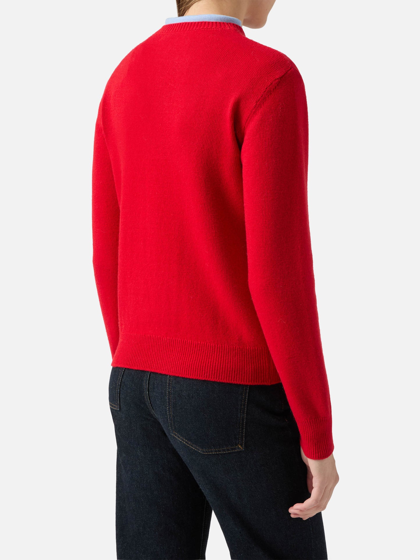 Girocollo New Queen con jacquard Da lunedì dieta