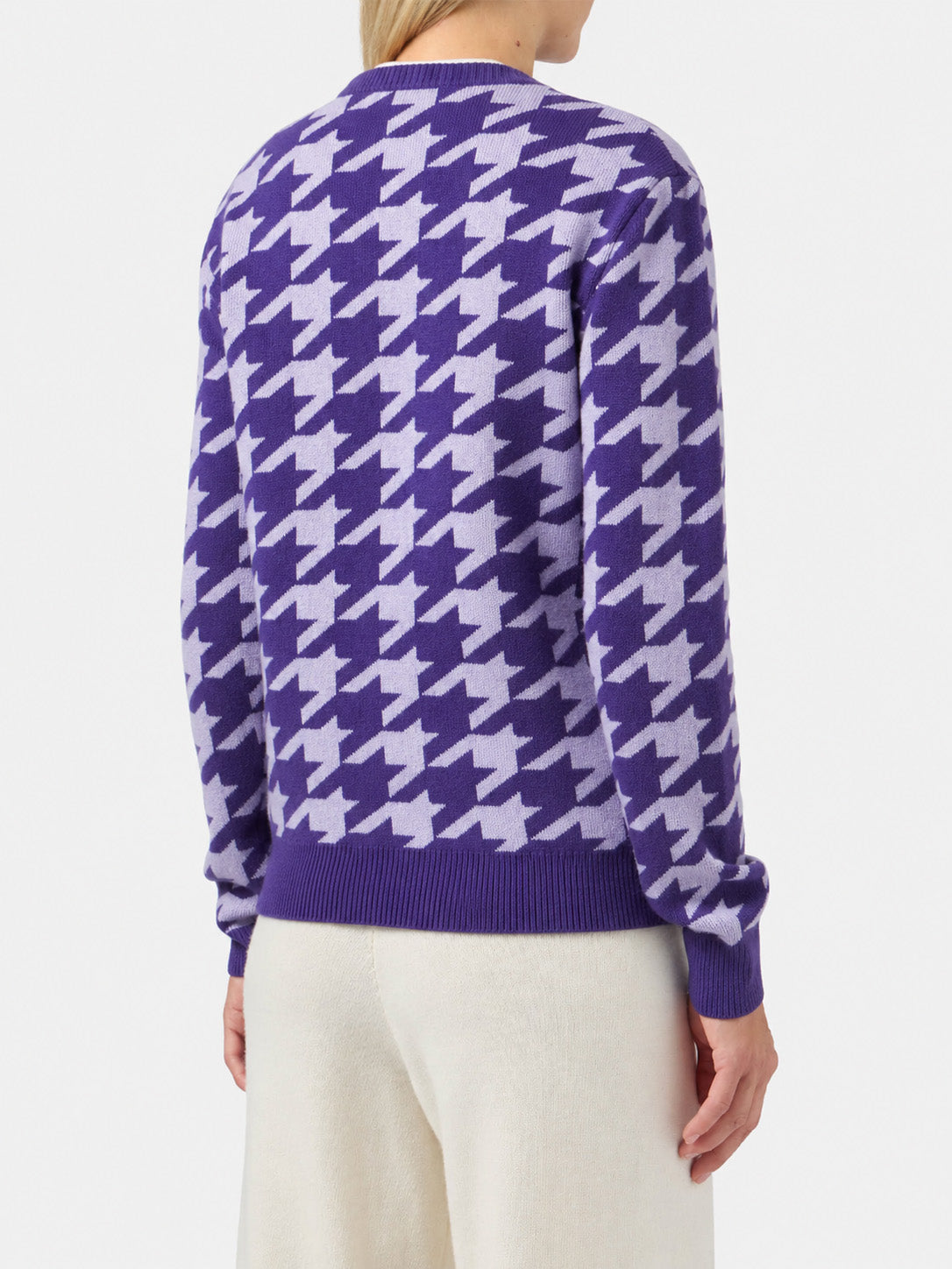 New Queen Pied de Poule Snoopy-Jacquard-Pullover | Special Edition 