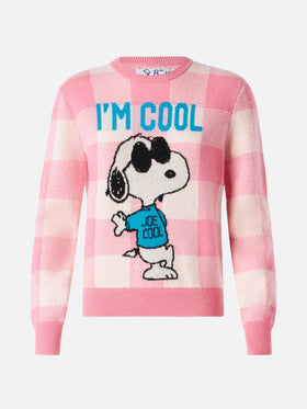 Maglione da donna con jacquard Snoopy I'm Cool | SNOOPY - EDIZIONE SPECIALE PEANUTS™
