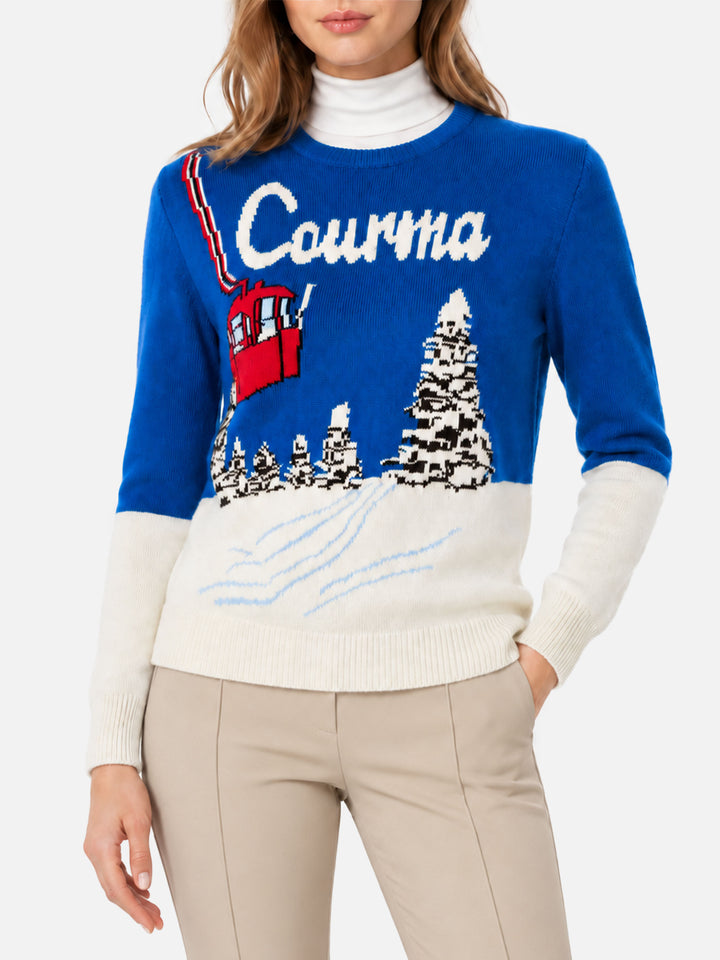Nuevo jersey Queen con jacquard Courma postcard 