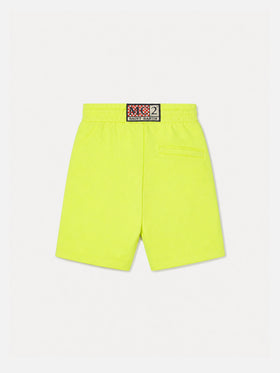 Bermuda in cotone fluo Randle Jr giallo