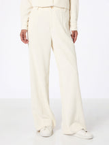 Woman beige corduroy pants Rebella