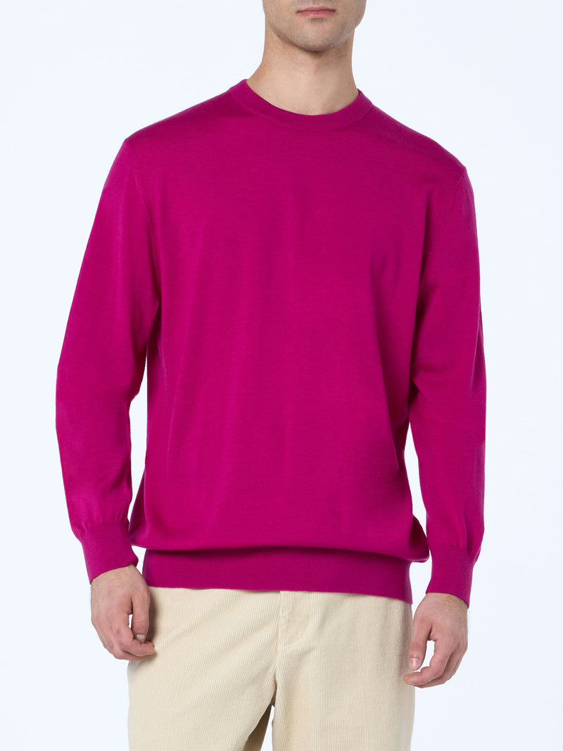 Maglione in lana merino peonia Regent da uomo