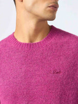 Man peony crewneck stretch sweater Regent