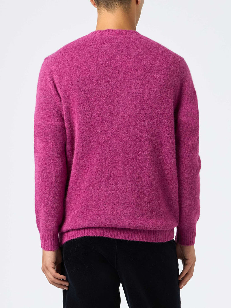 Man peony crewneck stretch sweater Regent