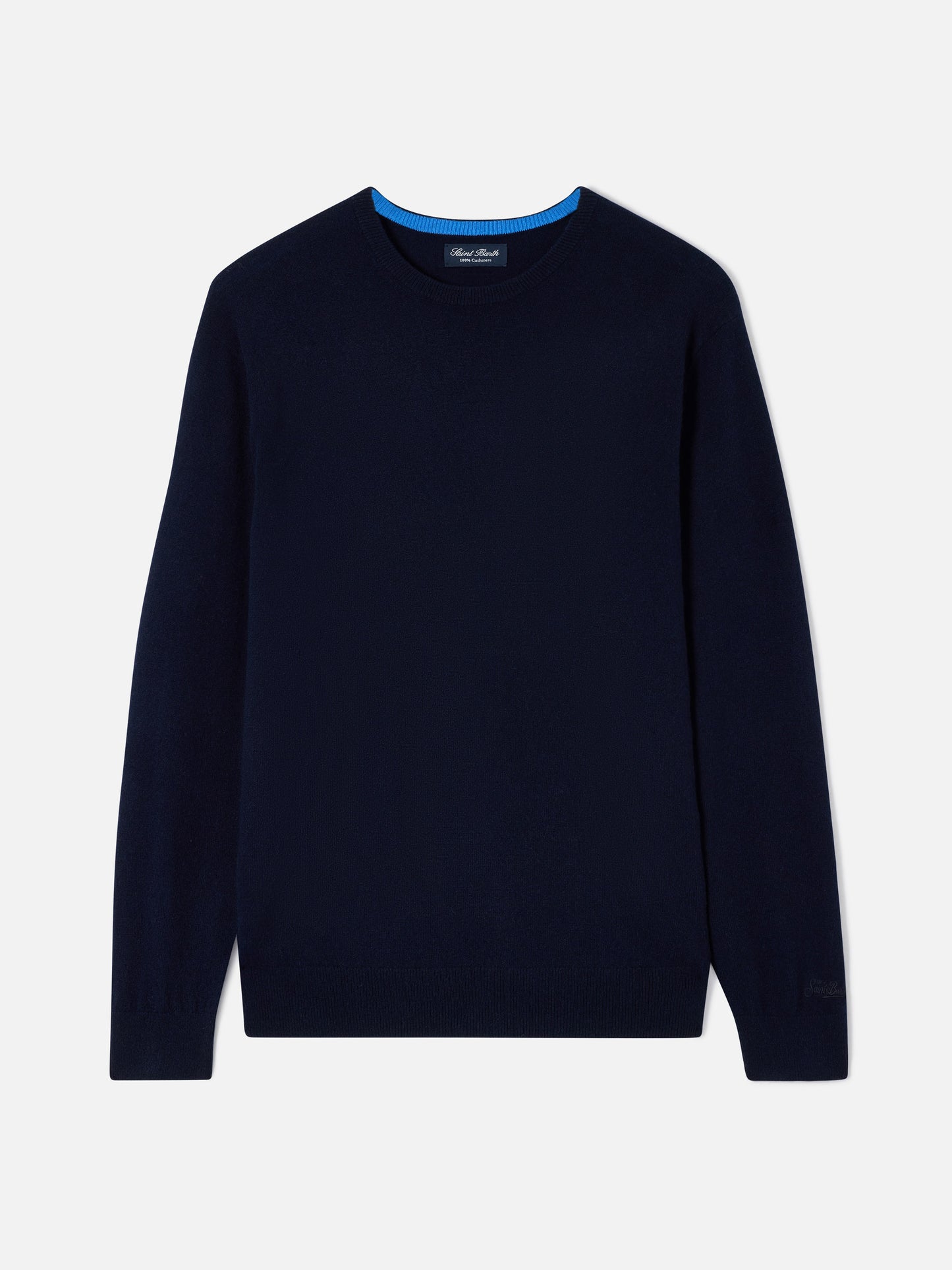 Girocollo Regent in cashmere blu navy
