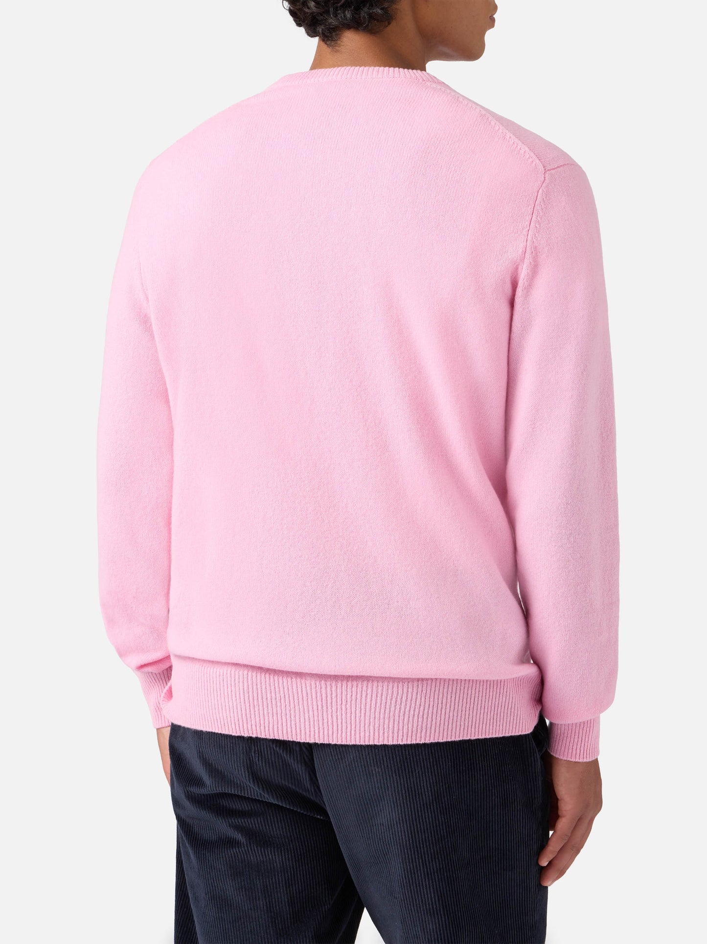 Regent pink lambswool sweater