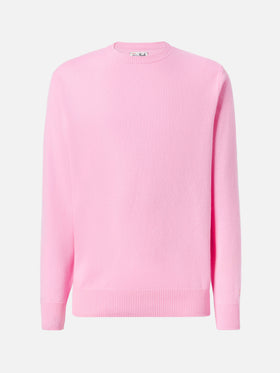 Regent pink lambswool sweater