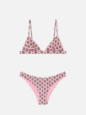 Bikini Rylie Lido triangolo stampa floreale