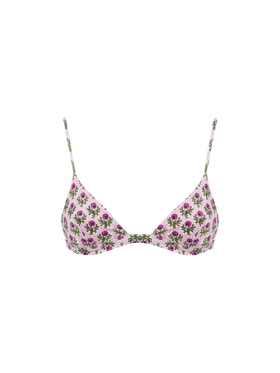 Costume da bagno donna con top triangolo a fiori Rylie