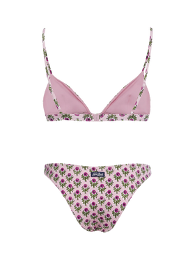 Damen-Triangel-Bikini mit Blumenmotiv Rylie Lido