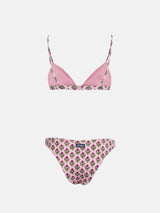 Bikini da donna a triangolo fiore Rylie Lido