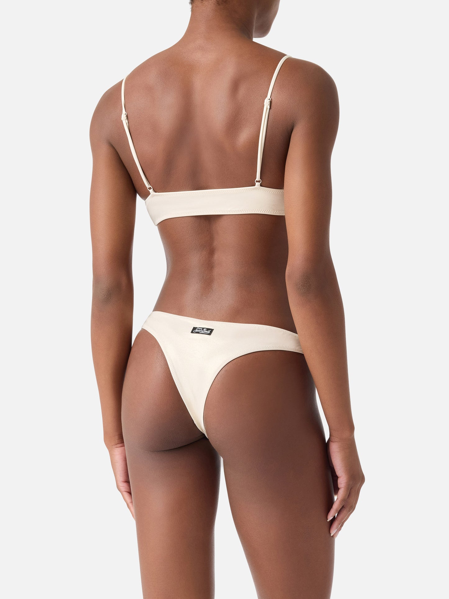 Bikini Sadie Naomi bralette laminato oro