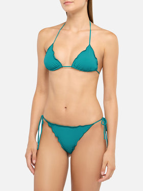 Bikini triangolo classico Sagittarius Miami color teal