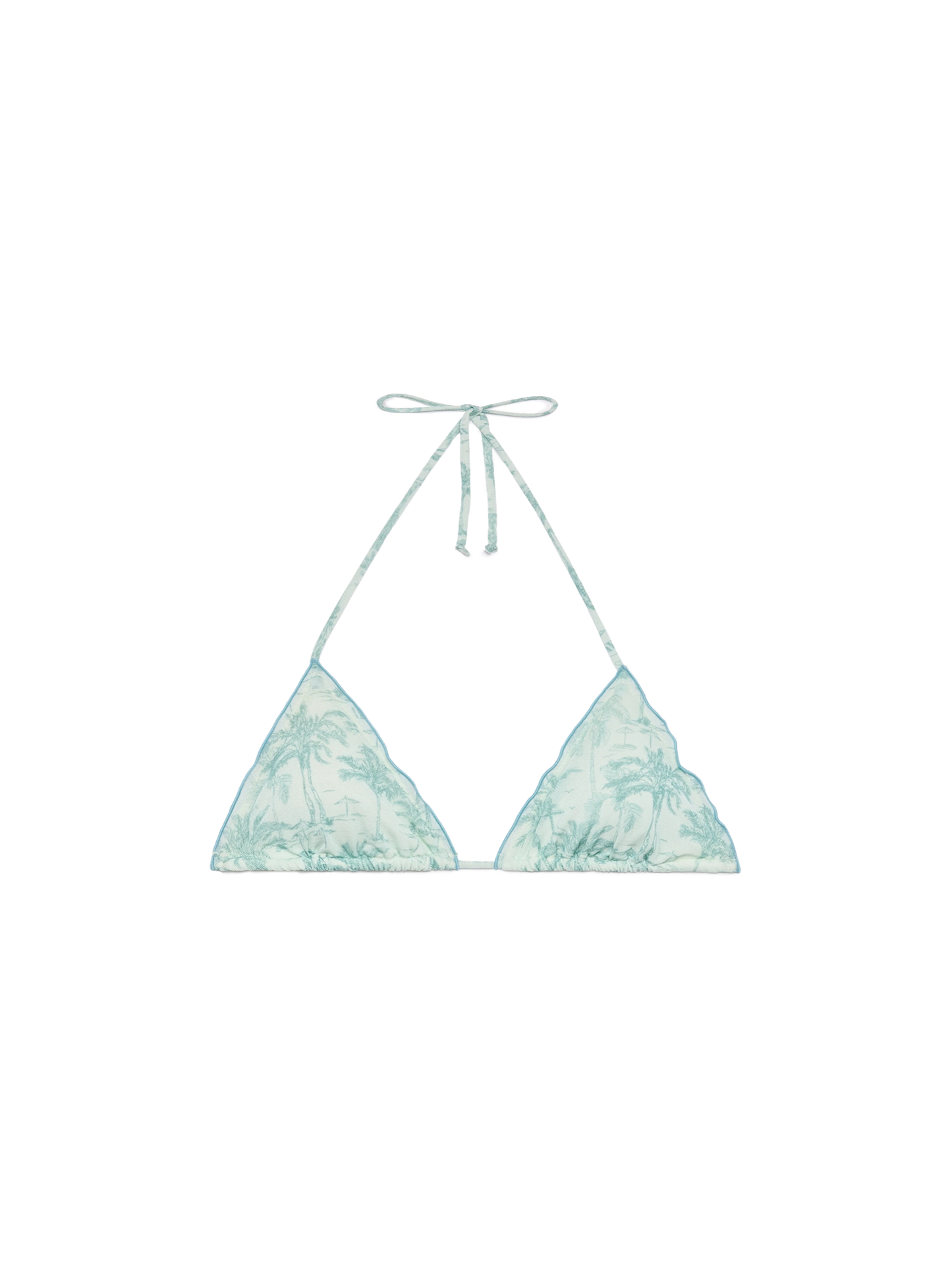 Sagittarius klassisches Triangel-Top mit Blumenmuster