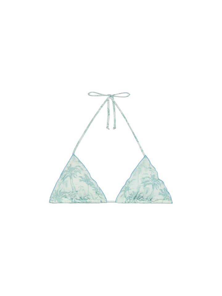 Sagittarius klassisches Triangel-Top mit Blumenmuster