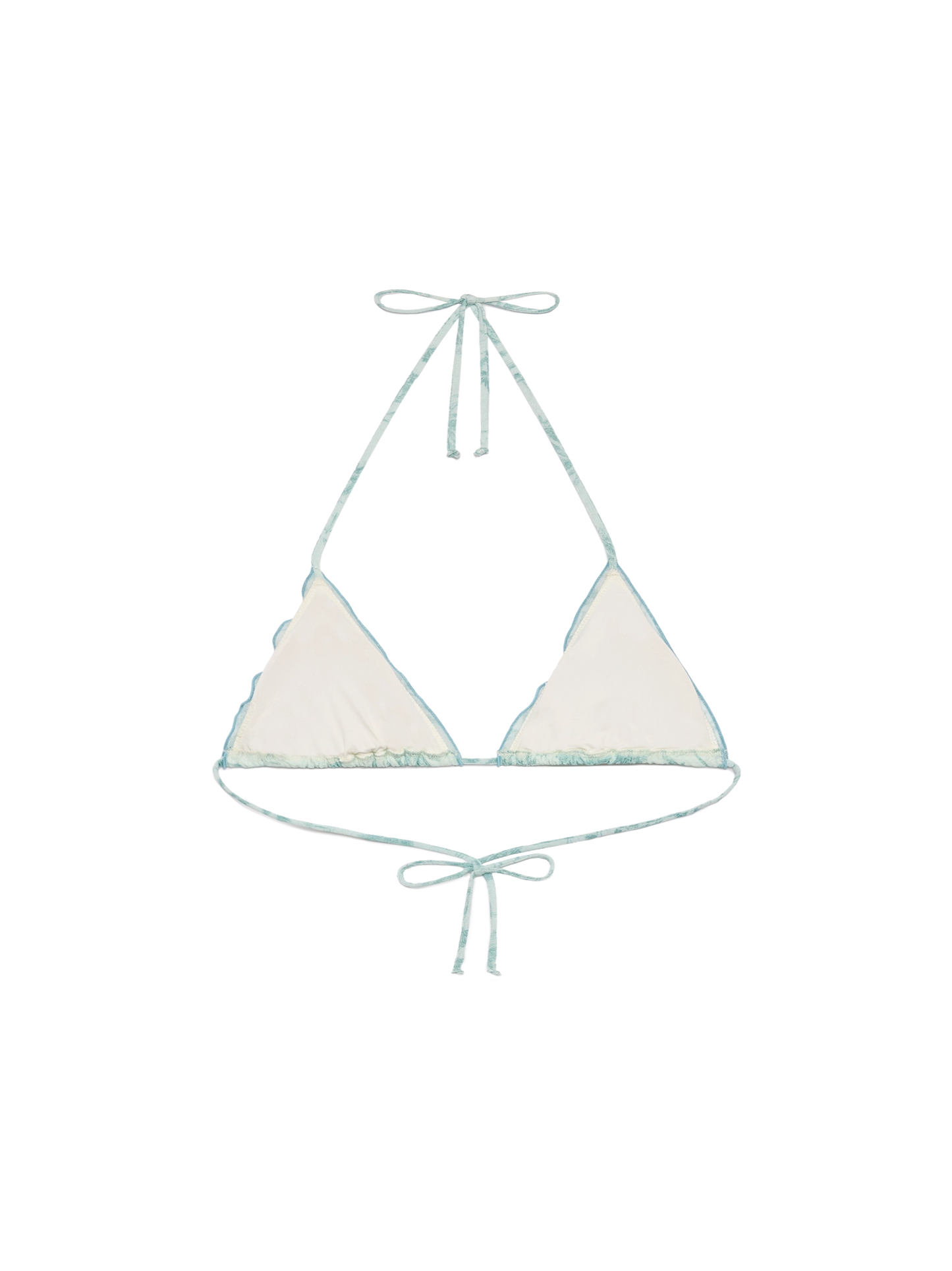Sagittarius klassisches Triangel-Top mit Blumenmuster