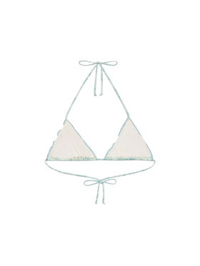 Sagittarius klassisches Triangel-Top mit Blumenmuster
