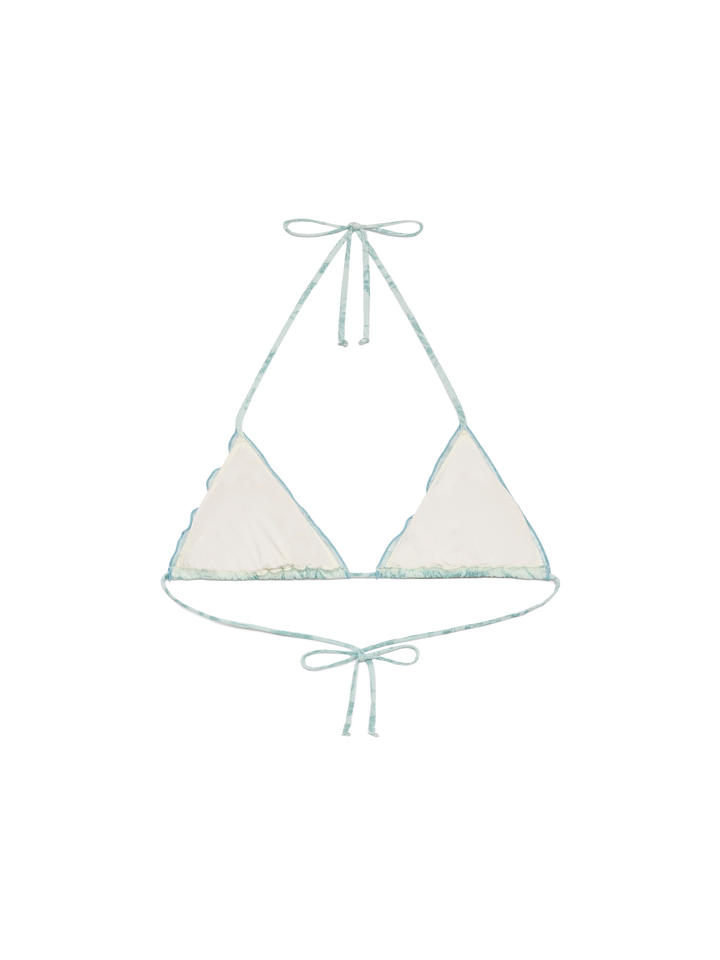 Sagittarius klassisches Triangel-Top mit Blumenmuster