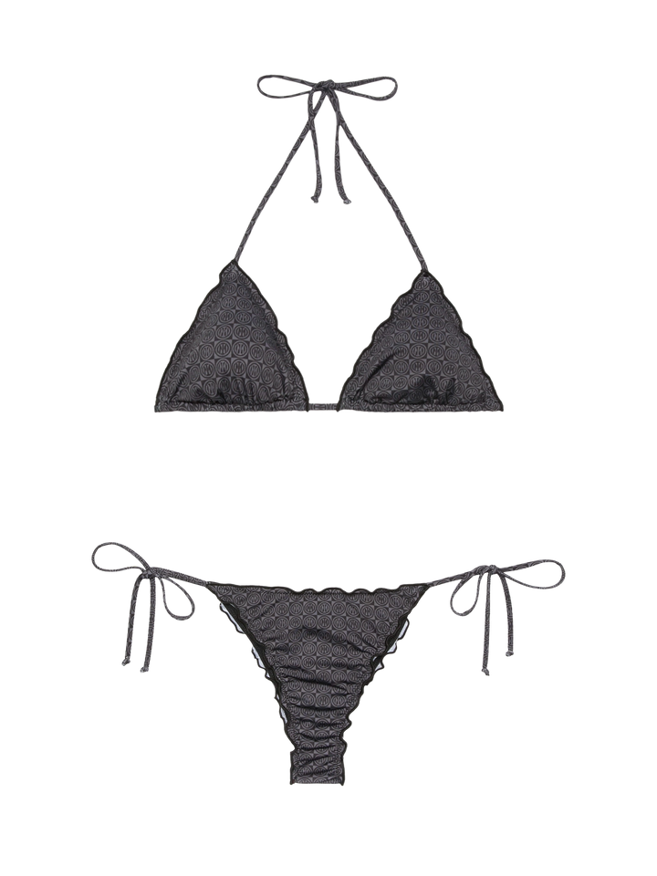 Bikini classico a triangolo Sagitami con stampa Inter | INTER FC SPECIAL EDITION