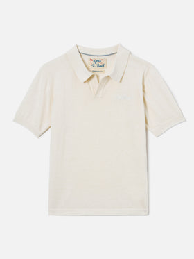 Cream Sloan Jr polo