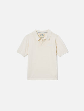 Cream Sloan Jr polo