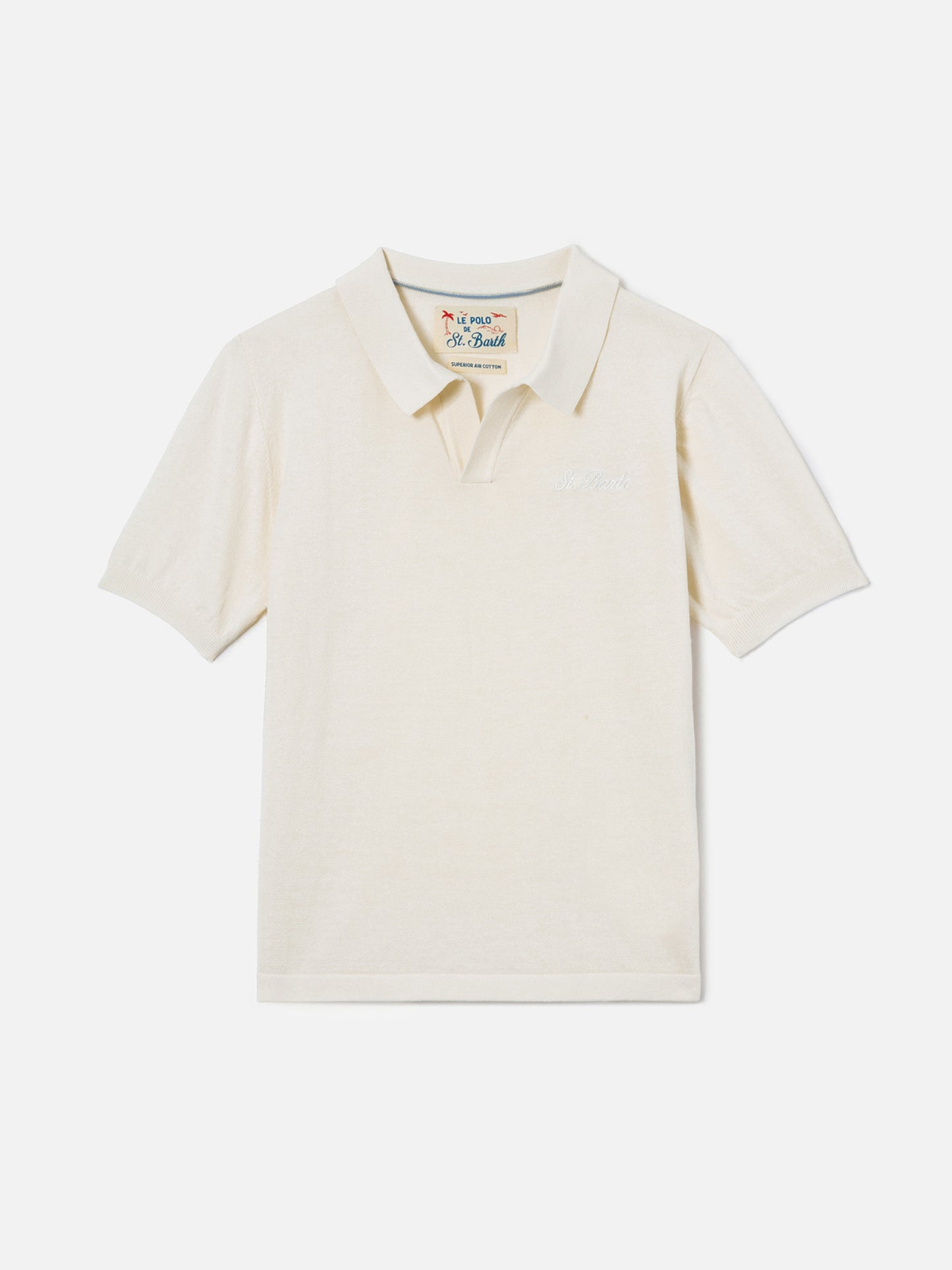 Cream Sloan Jr polo
