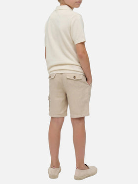 Cream Sloan Jr polo