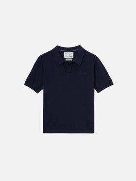 Navy blue Sloan Jr polo