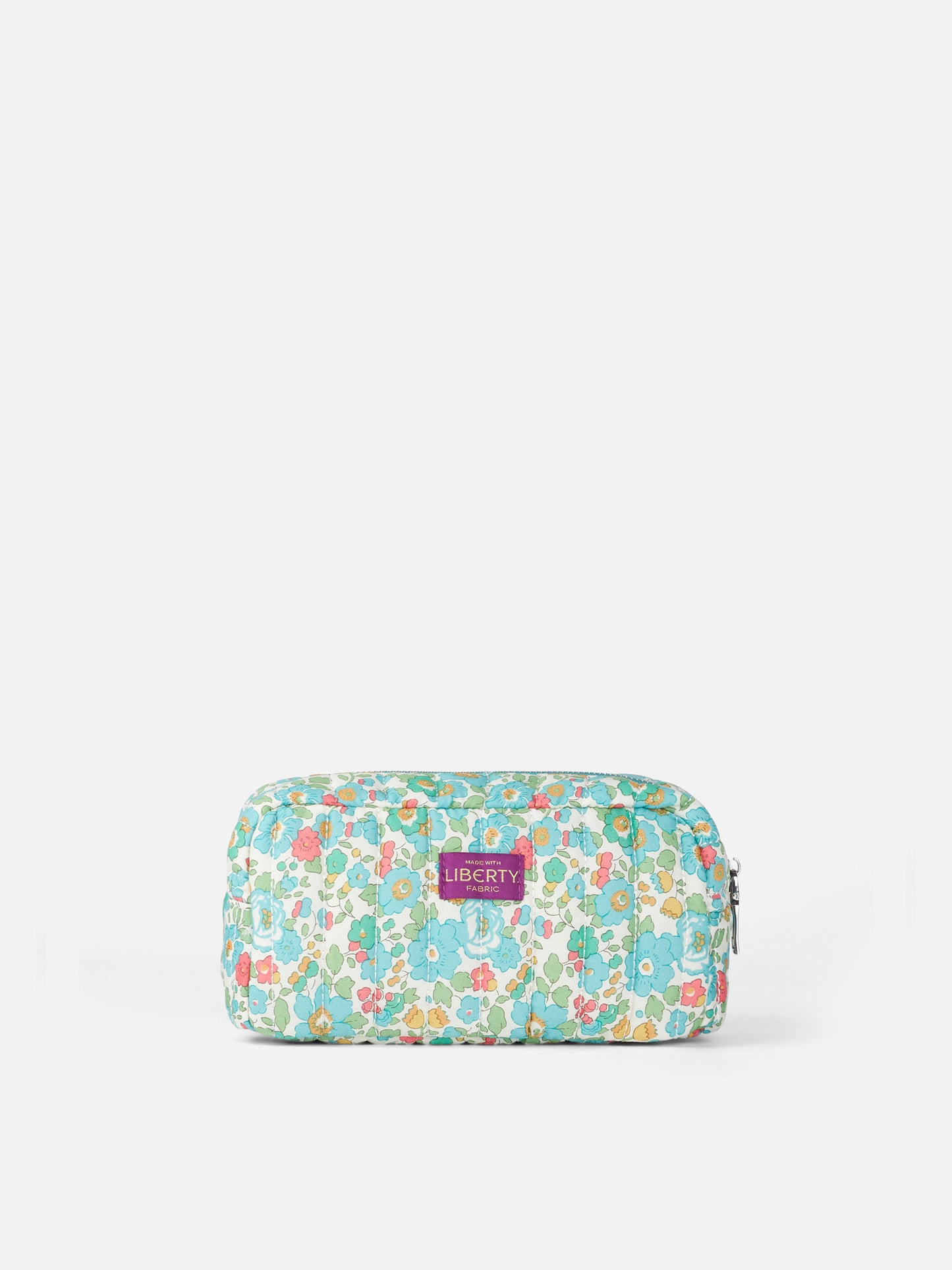 Betsy patch quilted Soft Pouch | FABRIQUÉ AVEC DU TISSU LIBERTY 