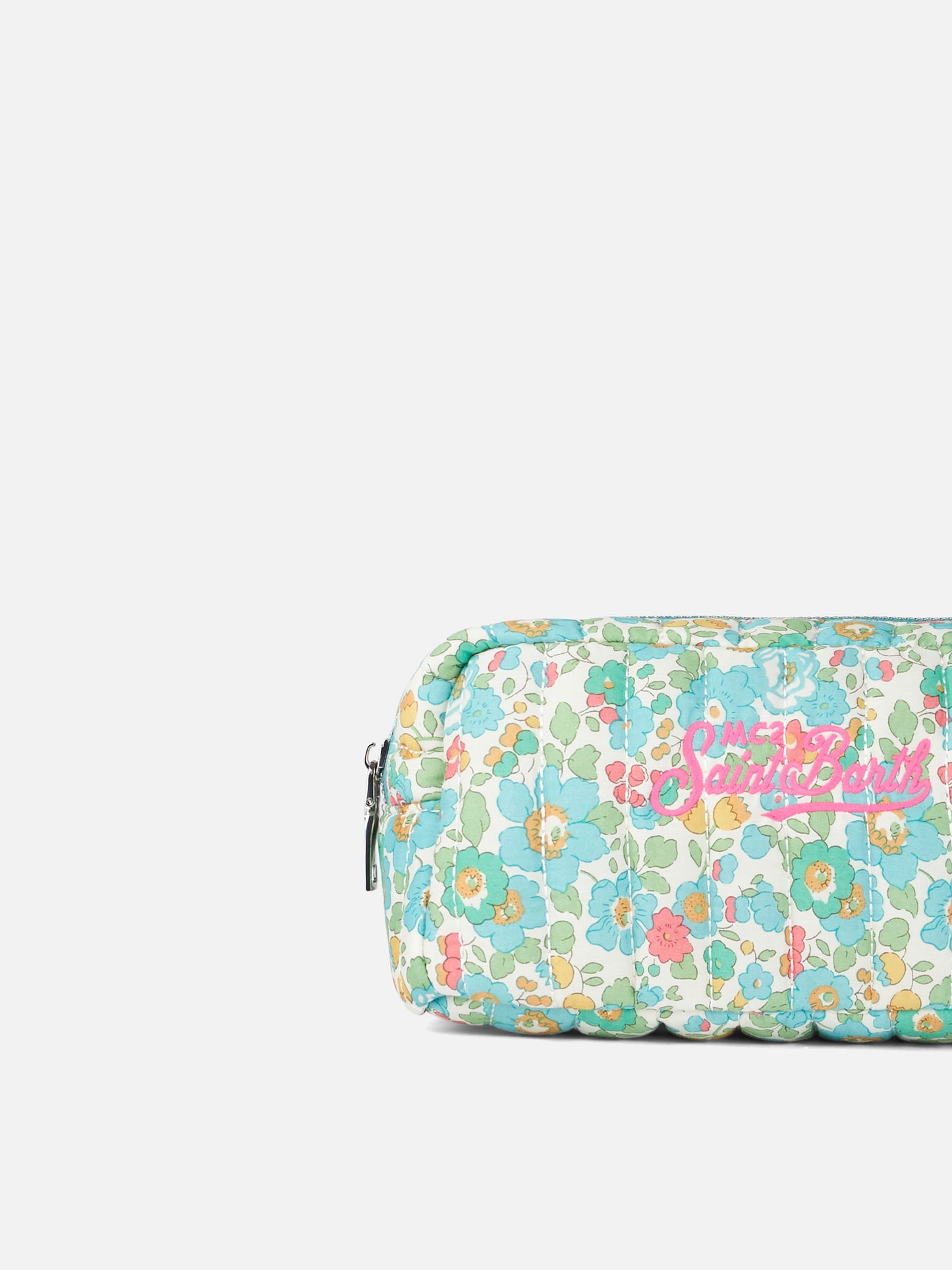 Betsy patch quilted Soft Pouch | FABRIQUÉ AVEC DU TISSU LIBERTY 