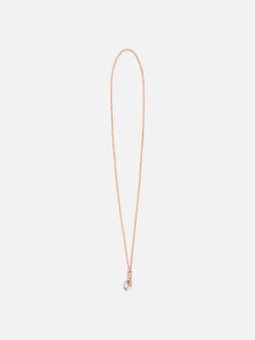 Beiger Strass Charm Handyriemen mit Logo charm 