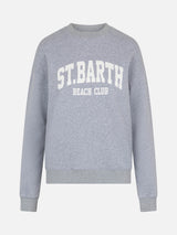 Woman grey cotton Stardust sweatshirt