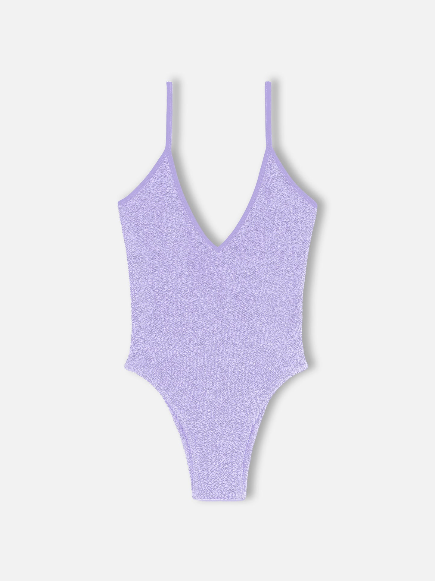 Costume intero da donna lilla crinkle Susanne