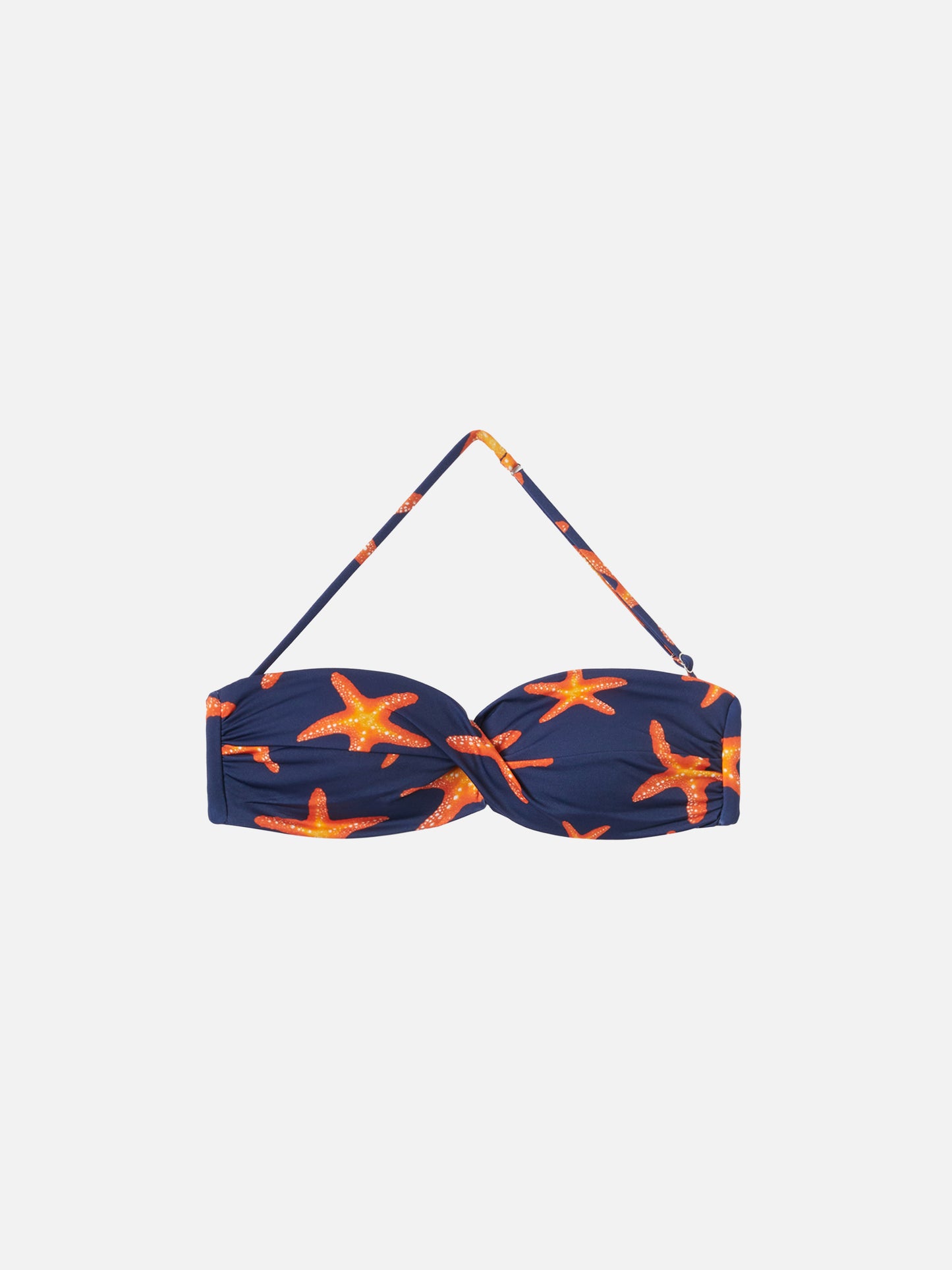 Bralette top Tiarè with starfish print