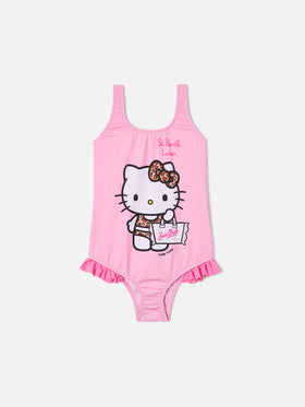 Tiana one-piece swimsuit with Hello Kitty print | Special Edition