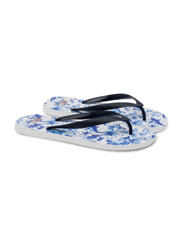 Flip Flops Tommy mit Hai-Print | AI BY RICKDICK SPECIAL EDITION