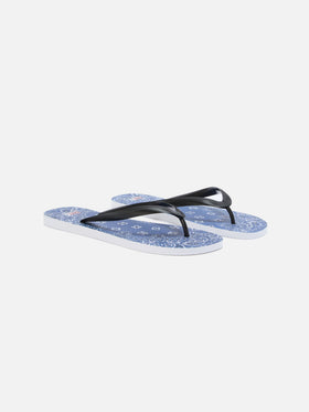 Infradito Tommy slip-on in gomma con stampa bandana