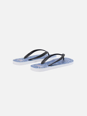 Infradito Tommy slip-on in gomma con stampa bandana
