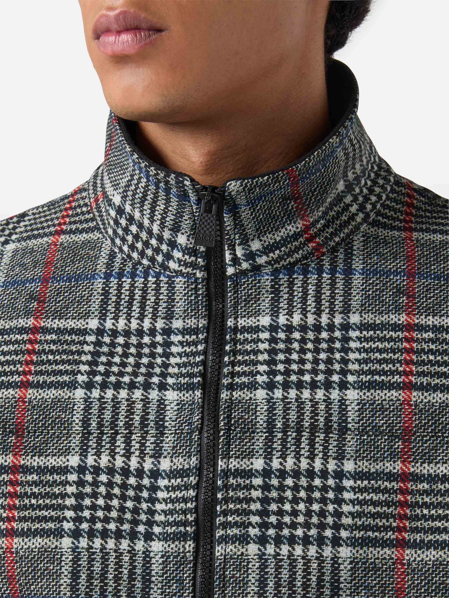 Mittelschwere Prince of Wales Bomberjacke Traveler